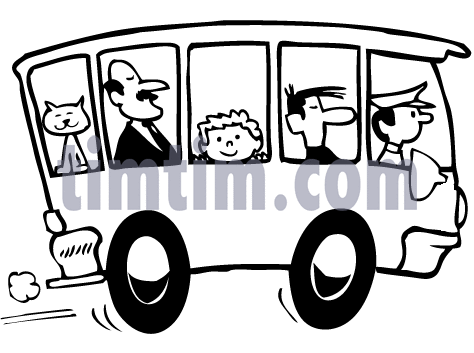 474x353 Bus Clipart Passenger Bus