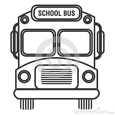 School Bus Clipart Black And White | Free download on ClipArtMag