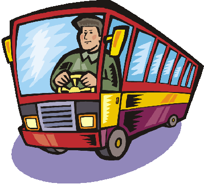 400x362 Bus Driver Clipart