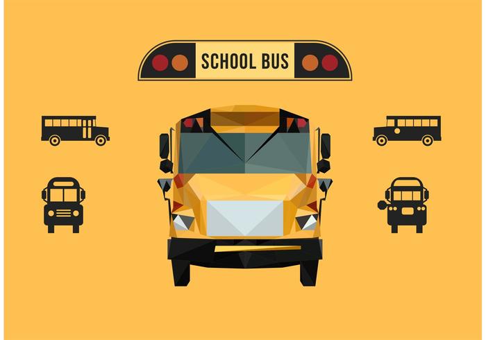 700x490 School Bus Free Vector