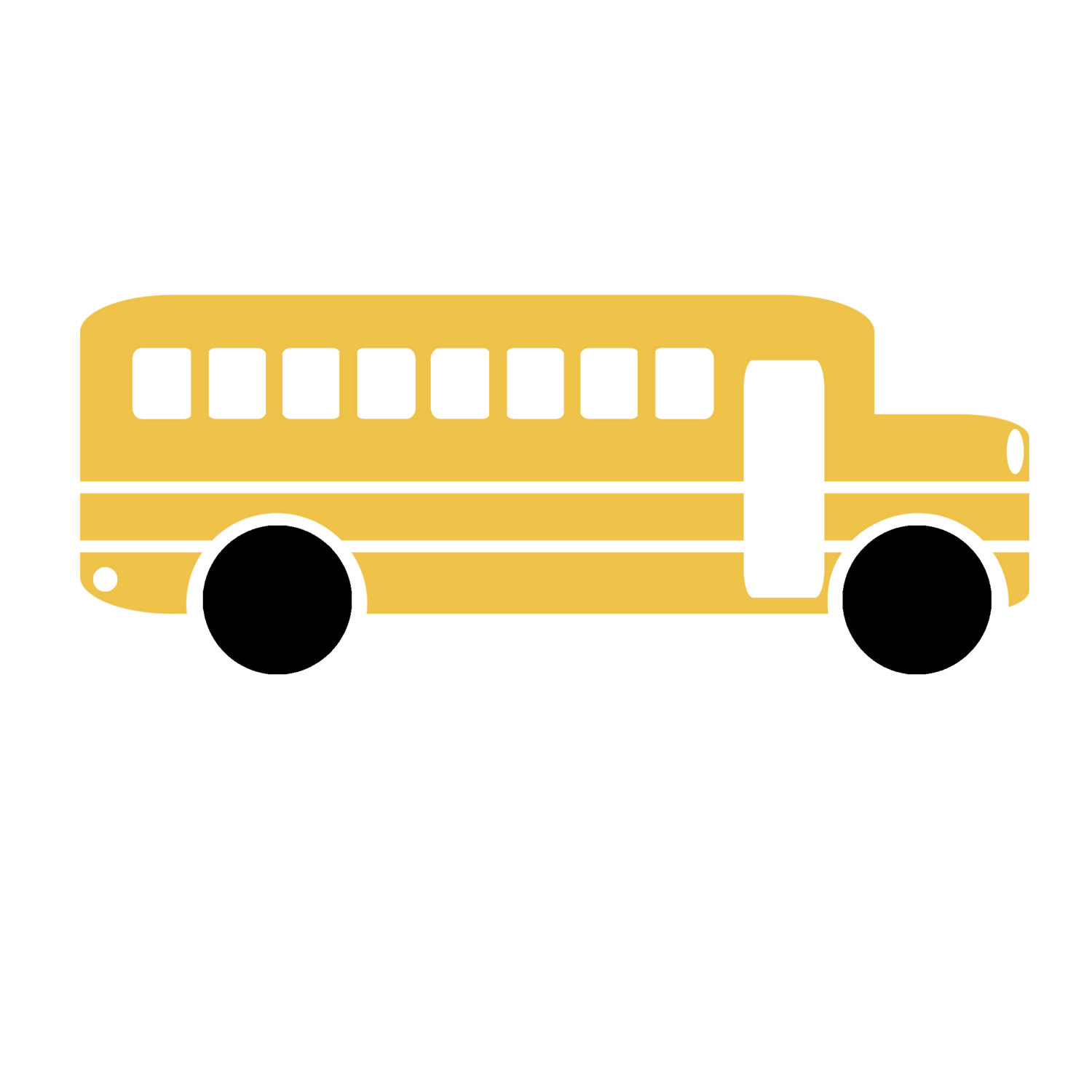 1500x1500 Clip Art Sillhouette School Bus Teacher Scrapbooking Png