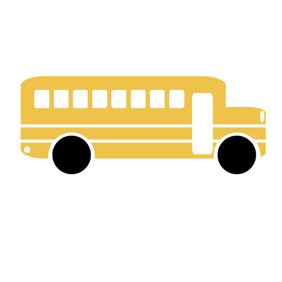 570x570 Clip Art Sillhouette School Bus Teacher Scrapbooking Png