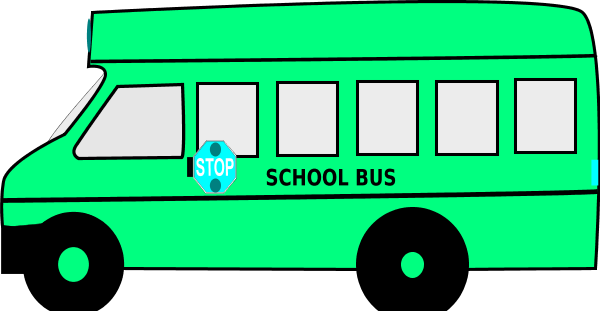 600x311 Pink Clipart School Bus