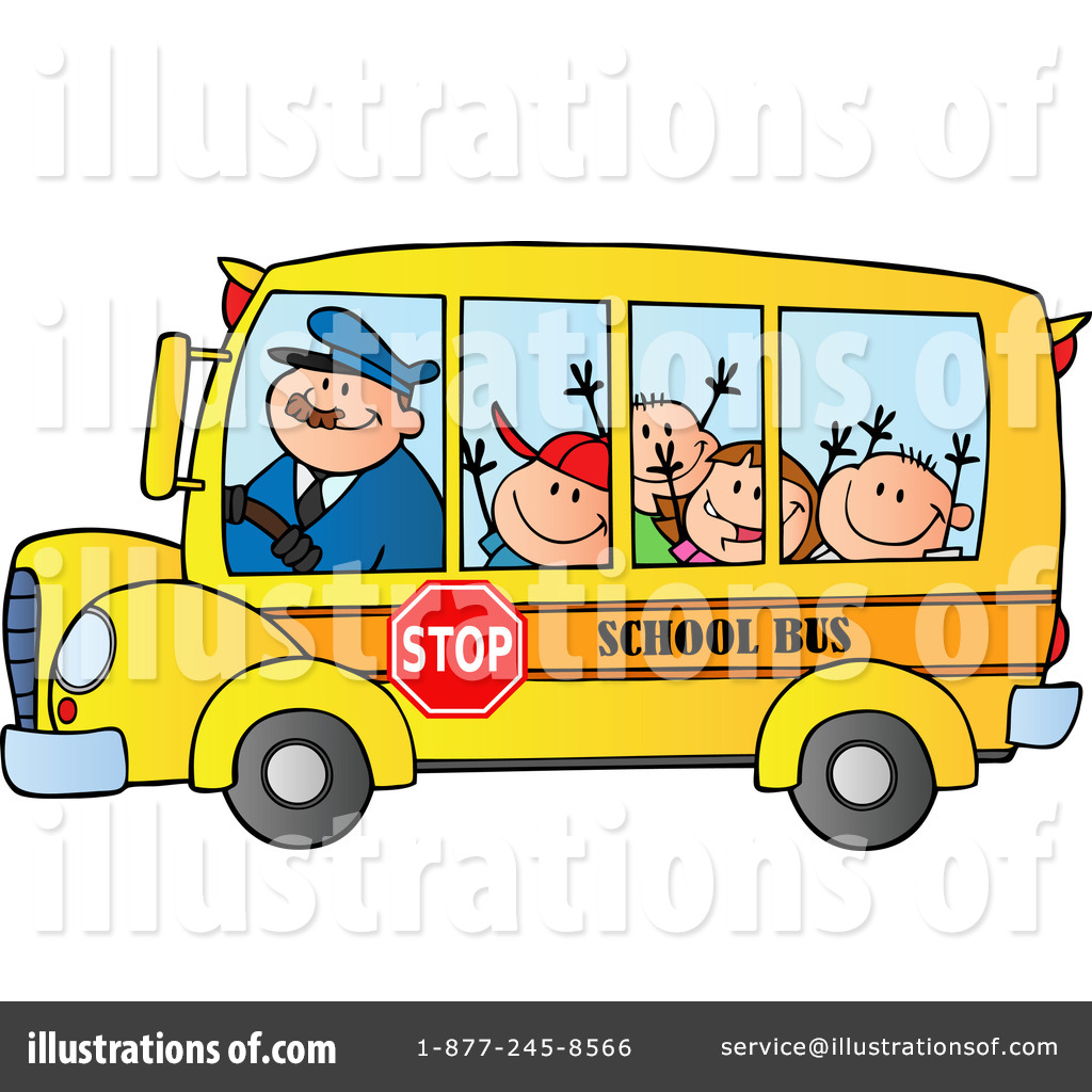 1024x1024 School Bus Clipart