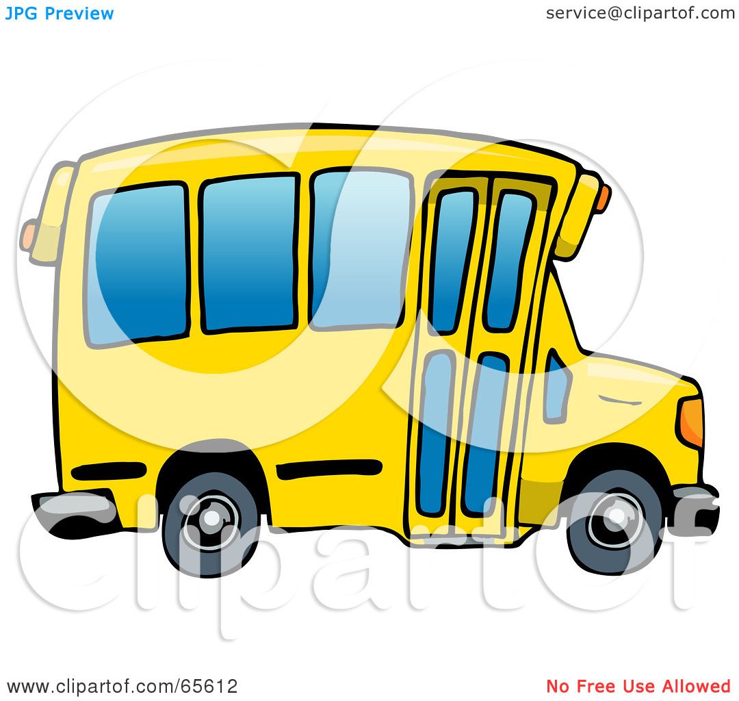1080x1024 Royalty Free (Rf) Clipart Of Yellow School Bus, Illustrations