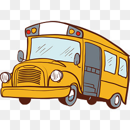 260x260 Hand Drawn School Bus, Road, School Bus, Vehicle Png And Psd File
