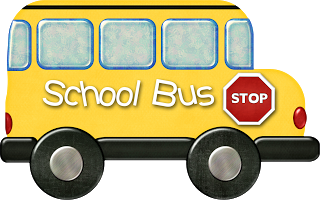 320x200 School Bus Side View Right Clipart