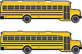 School Bus Side View Clipart | Free download on ClipArtMag