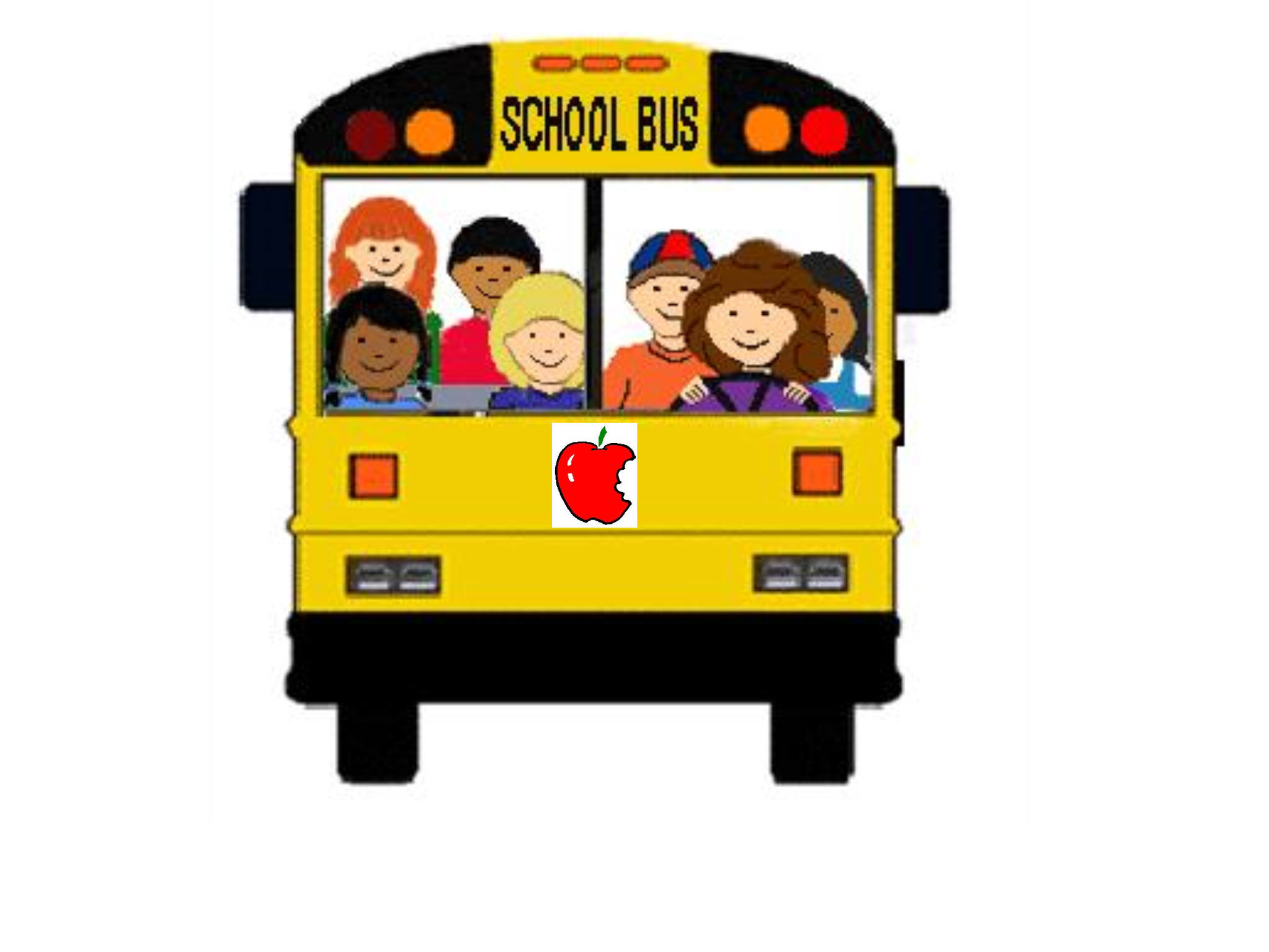 2048x1536 School Bus Black And White School Bus Clip Art Black And White