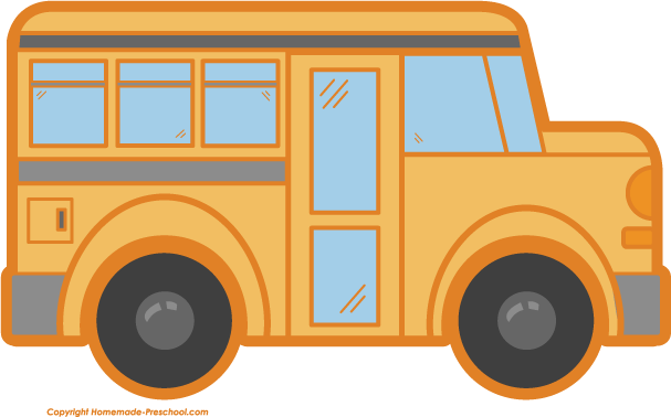 607x378 School Bus Black And White School Bus Clip Art Black And White