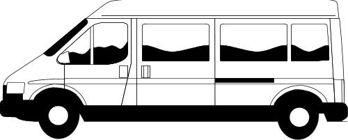 500x201 Bus Clipart Mini Bus