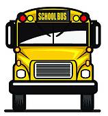 158x170 School Bus Clip Art