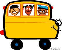212x170 School Bus Clip Art