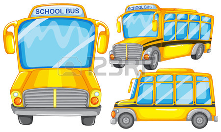 450x268 Illustration Of Many Children On A School Bus Royalty Free