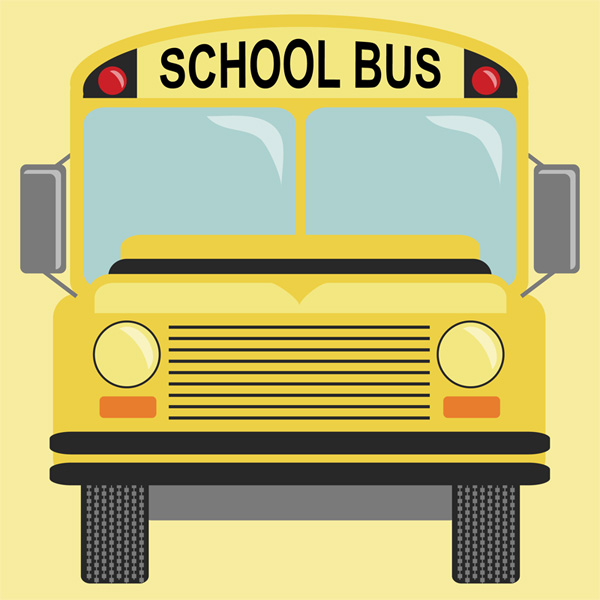 600x600 School Bus Calobee Doodles