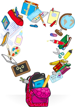 258x368 School Bag Clip Art Free Vector Download (213,901 Free Vector)