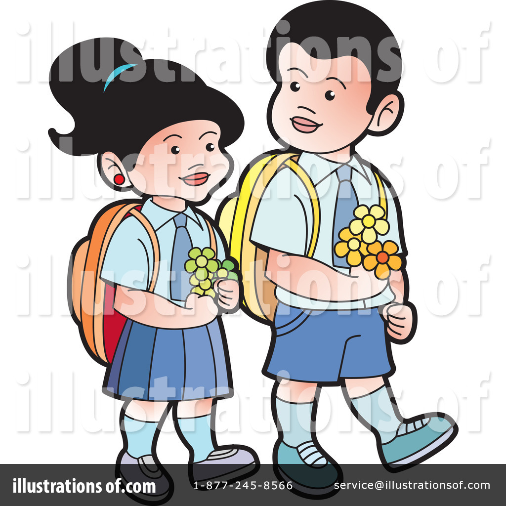 1024x1024 School Children Clipart