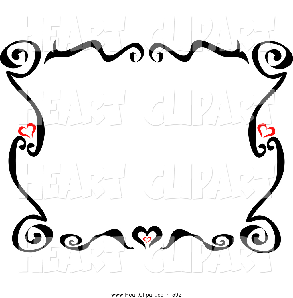 1024x1044 Heart Border Clip Art Clipart Panda