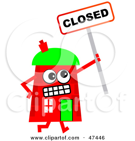 450x470 School Closings Signs Clipart
