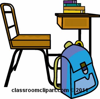 350x344 Student Desk Clipart