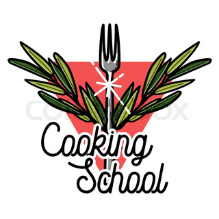 320x320 Color Vintage Cooking School Emblems Labels Badges And Design