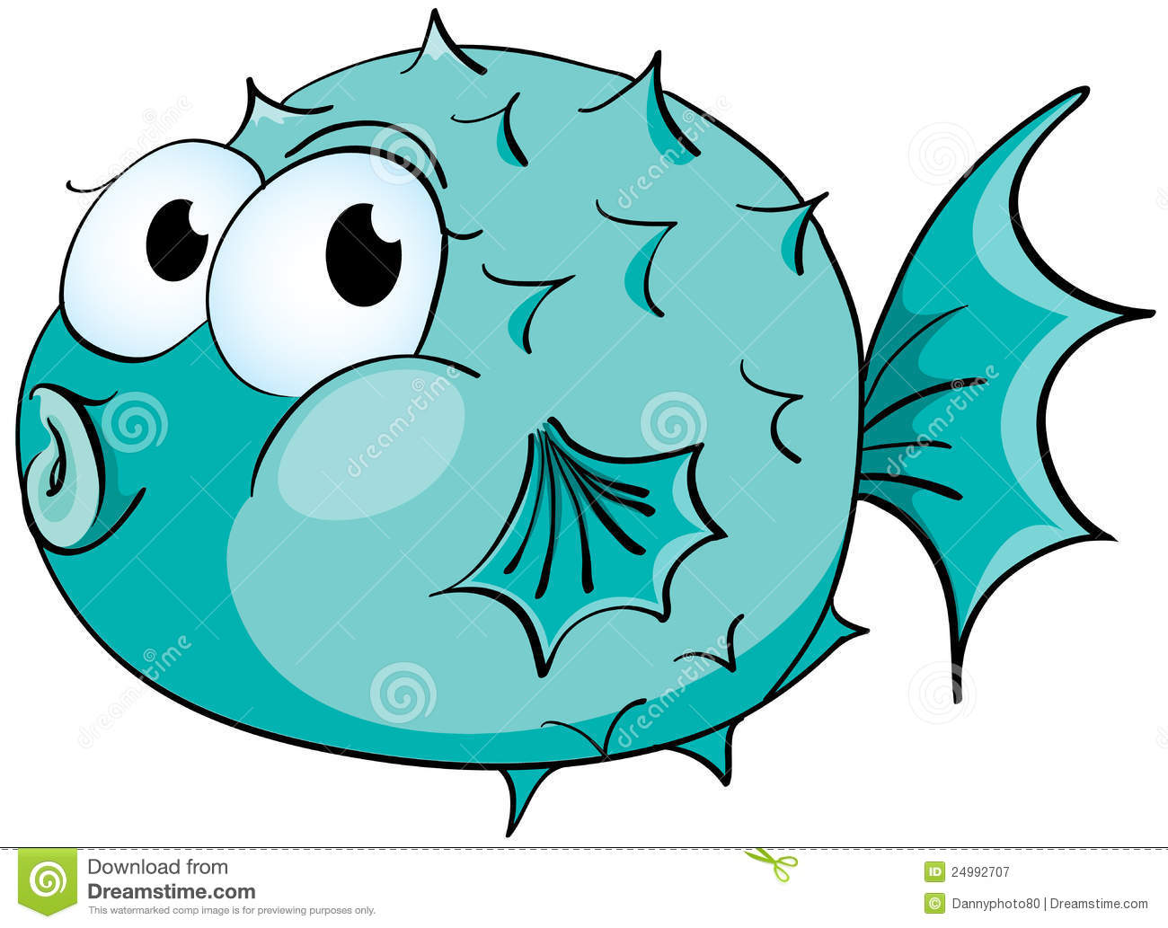 1300x1033 Blowfish Clipart School Fish