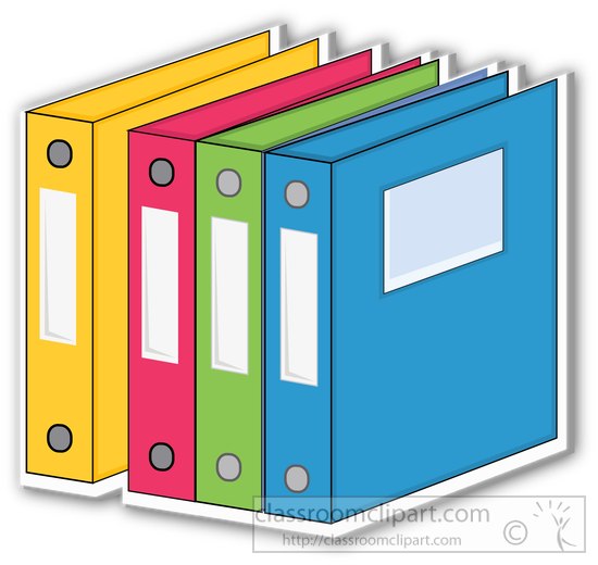 School Folder Clipart Free Download On Clipartmag 