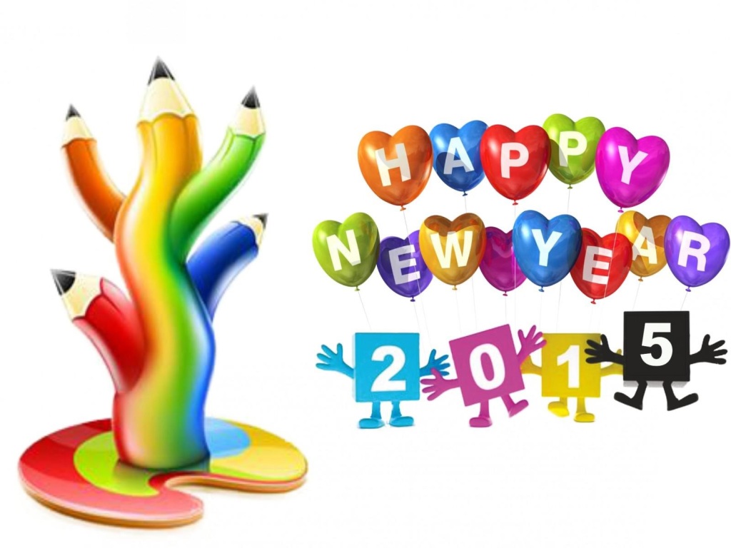 1024x768 60 Exquisite Happy New Year Wallpaper 2015