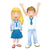 170x170 Clip Art Of Girl In School Uniform K4067357