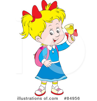 400x420 School Girl Clipart