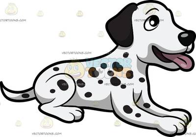 400x281 An Attentive And Cool Dalmatian Puppy With Long School Hallway