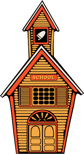 270x491 Free School House Clipart, 1 Page Of Public Domain Clip Art
