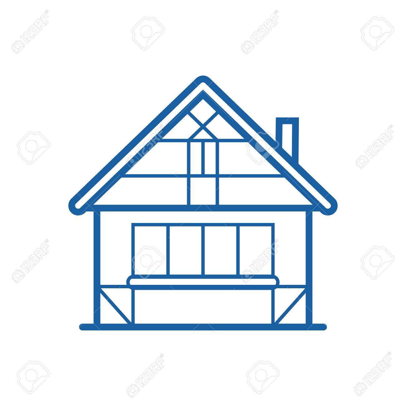 1300x1300 School House Clipart Black And White