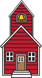 163x300 Schoolhouse Clipart Image
