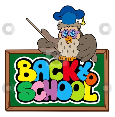 446x450 Back To School Owl Clip Art Clipart