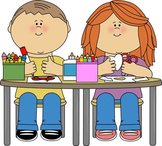 550x495 Clipart School Children Working Together