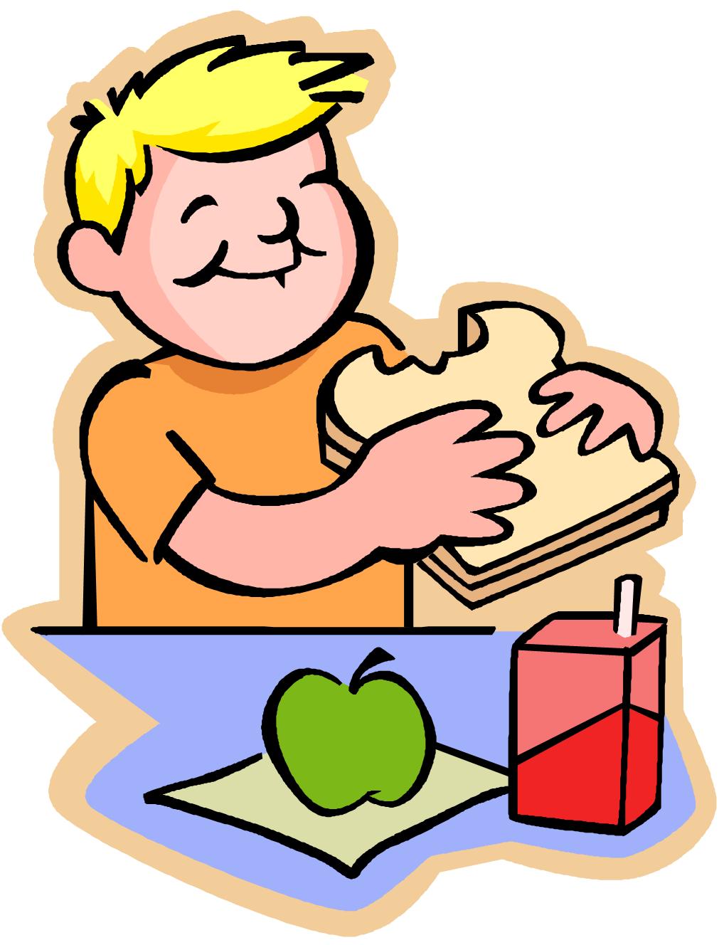 1018x1328 School Lunch Clip Art
