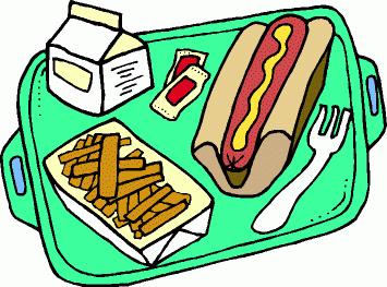 355x263 School Lunch Clipart