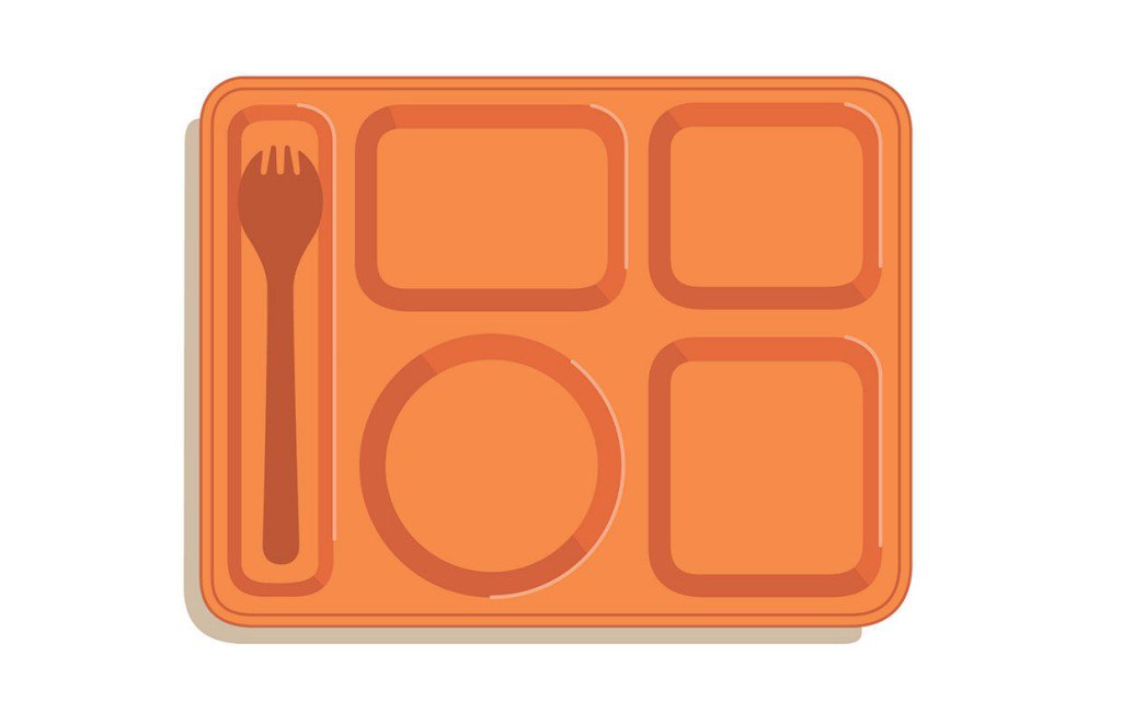 1024x640 Lunch Tray Clipart