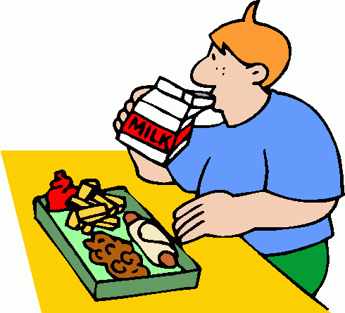 490x445 Child Clipart Lunch Time