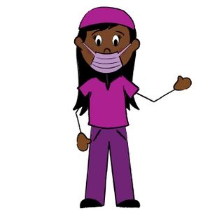 300x300 Free Clip Art School Nurse Clipart Image 1 2