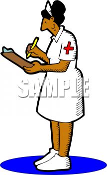 215x350 School Nurse Notes Clipart