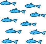 150x144 Top 82 School Of Fish Clip Art