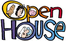 225x142 Open House Free Clipart
