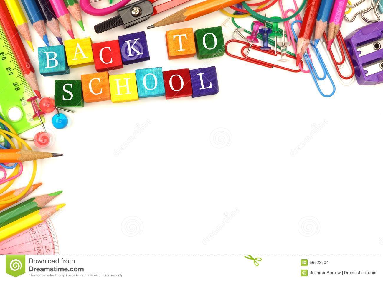 1300x957 High School Supplies Border Clipart Free Collection