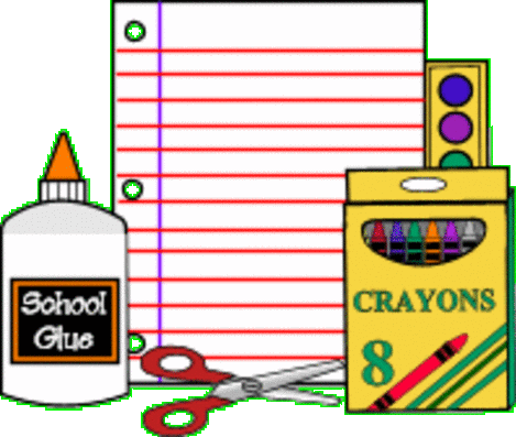469x397 School Supplies Clipart Free Images