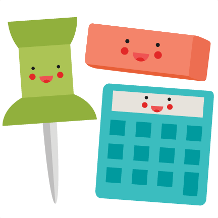 432x432 Girl School Supplies Clipart