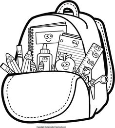 236x264 Funny School Supplies Clipart Collection