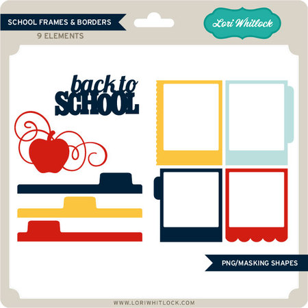 450x450 School Frames And Borders