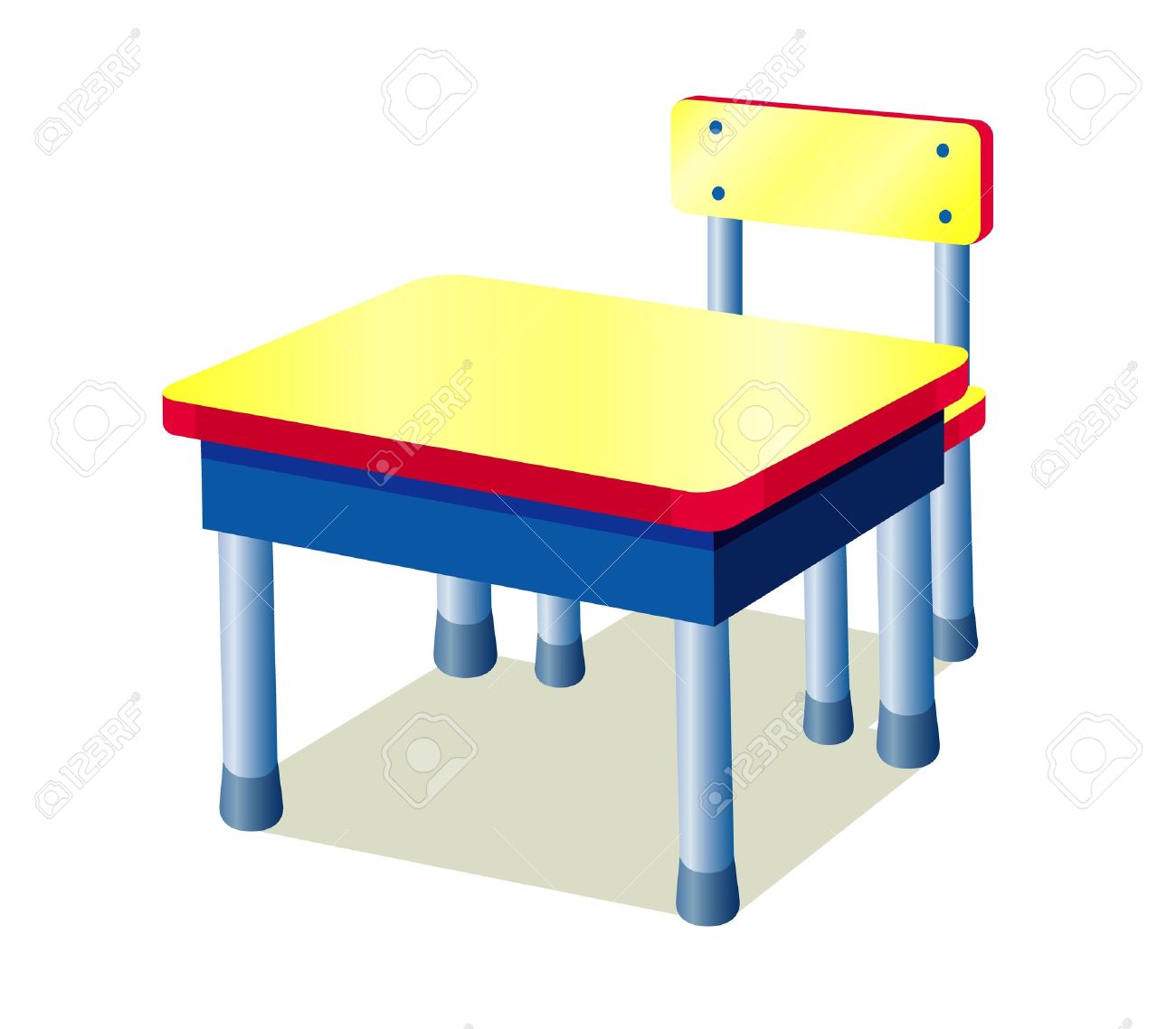 1300x1138 Desk Clipart School Table